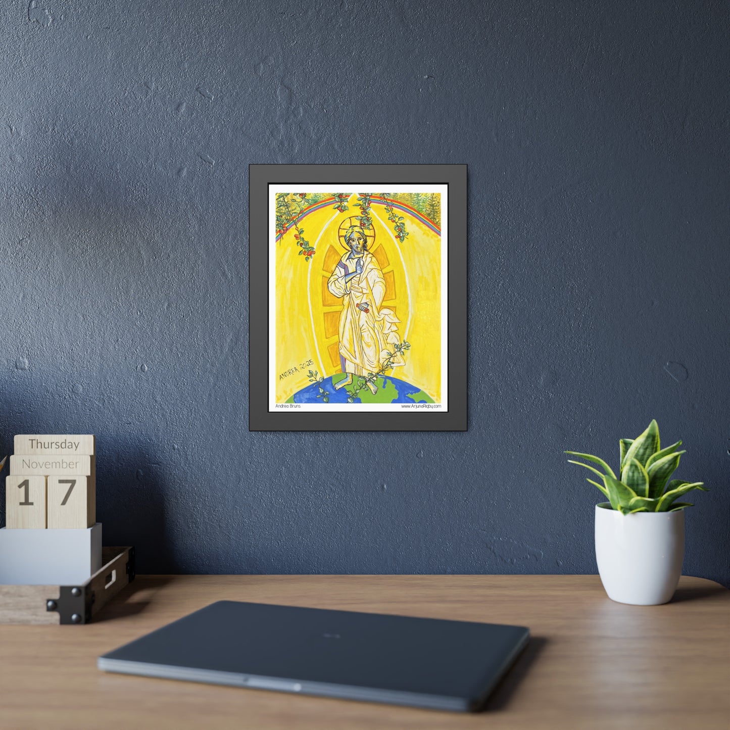 The Transfiguration of Consciousness Framed Print