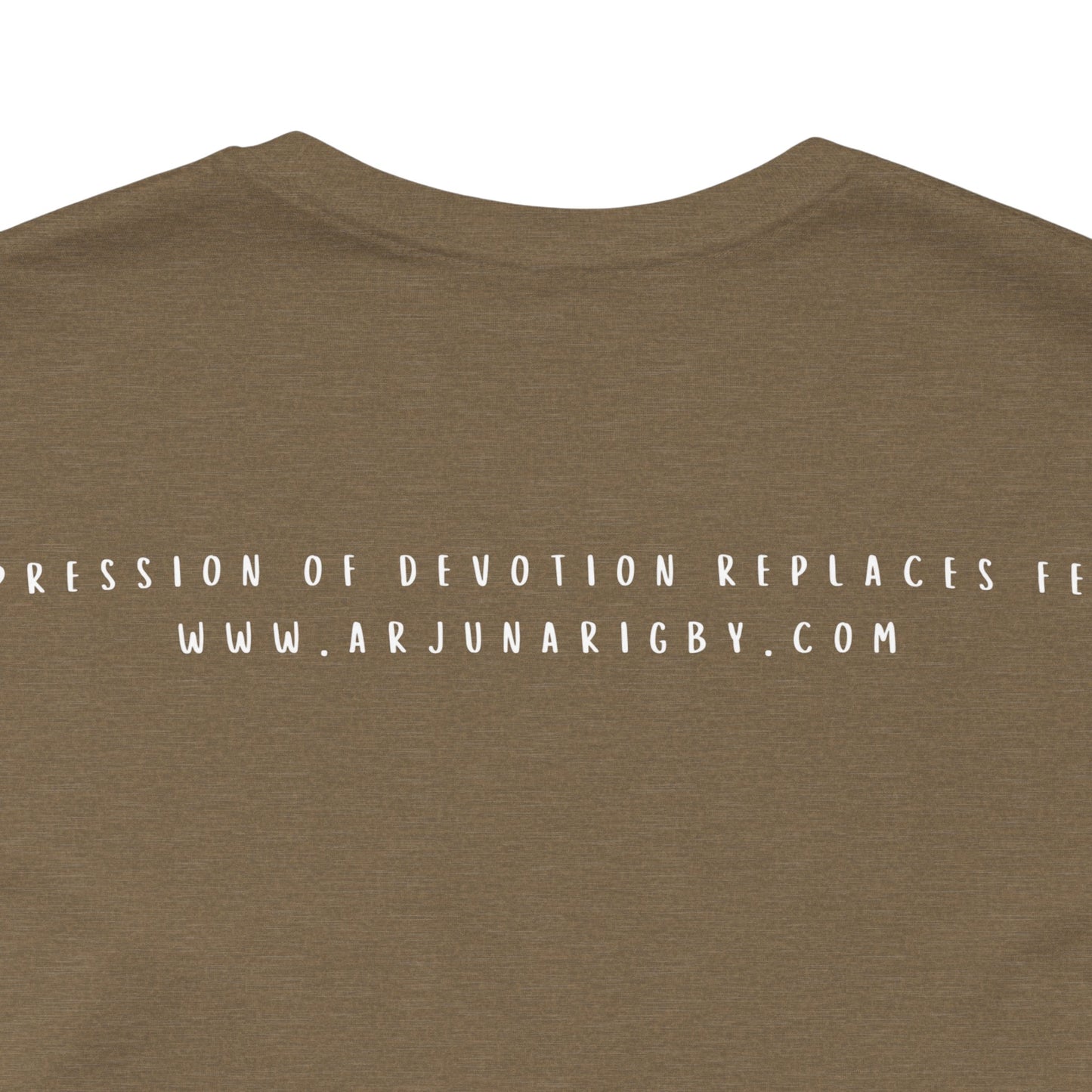 Expression of Devotion T-Shirt - Arjuna Rigby Art and Lifestyle Store