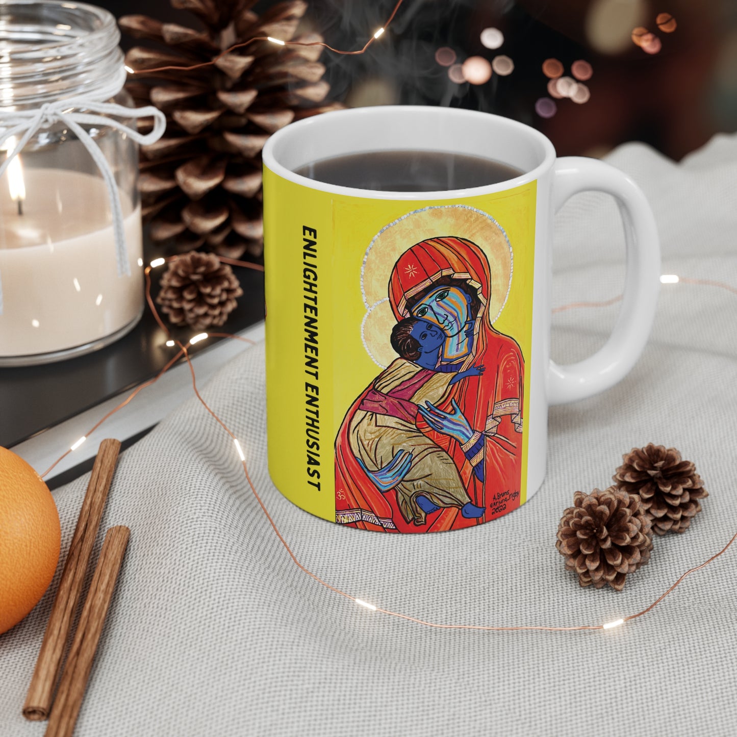 The Christ Within Mug - Arjuna Rigby Art and Lifestyle Store