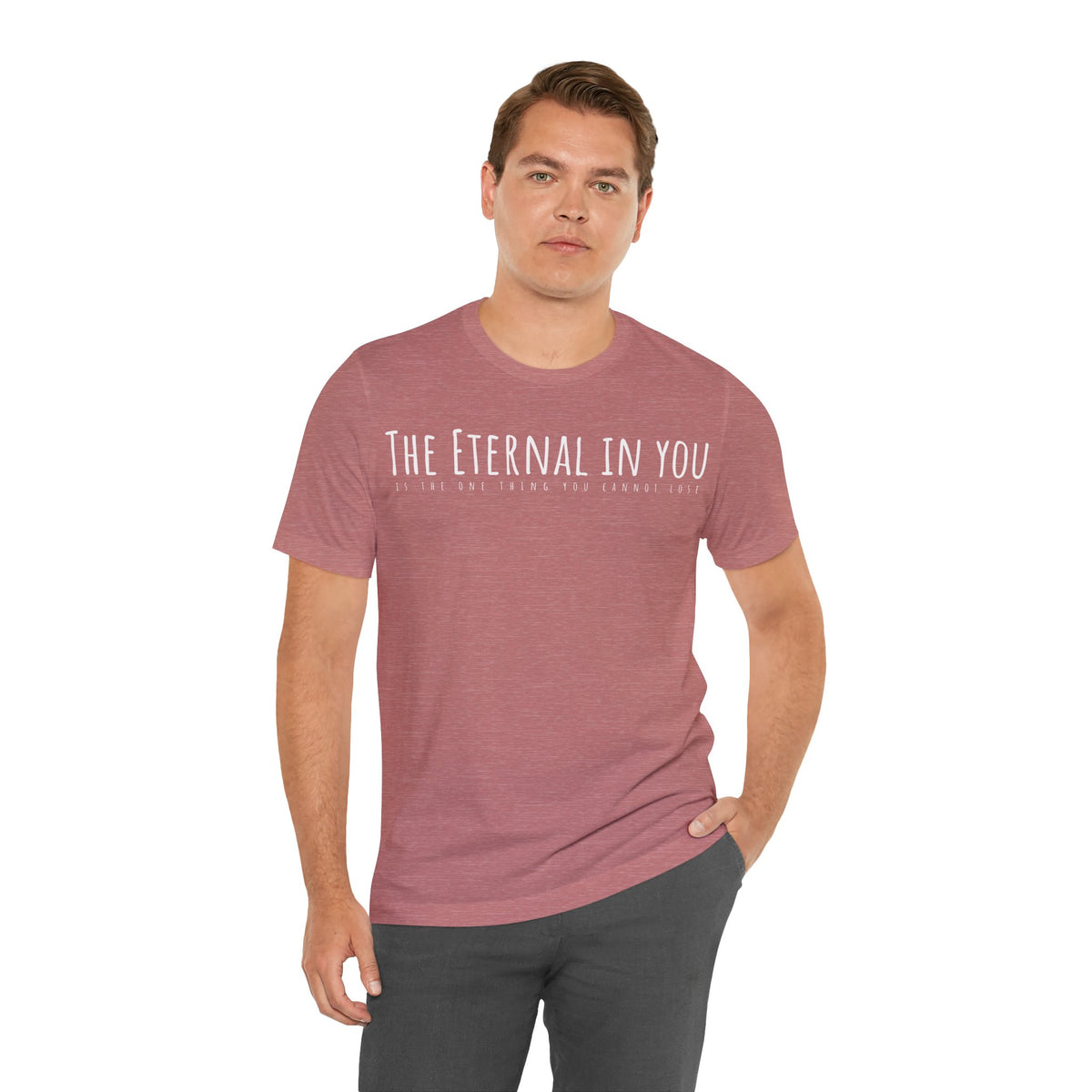 The Eternal in You T-Shirt - Arjuna Rigby Art and Lifestyle Store