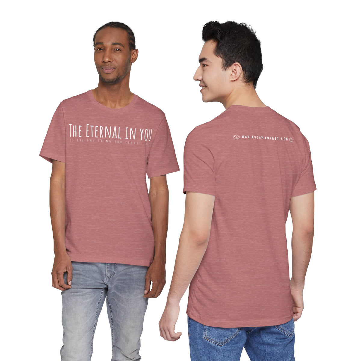 The Eternal in You T-Shirt - Arjuna Rigby Art and Lifestyle Store