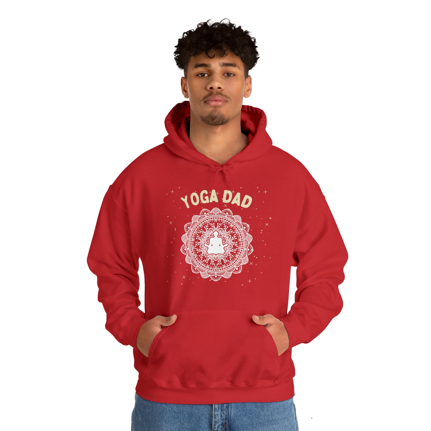 Yoga Dad Hoodie - Arjuna Rigby Art and Lifestyle Store