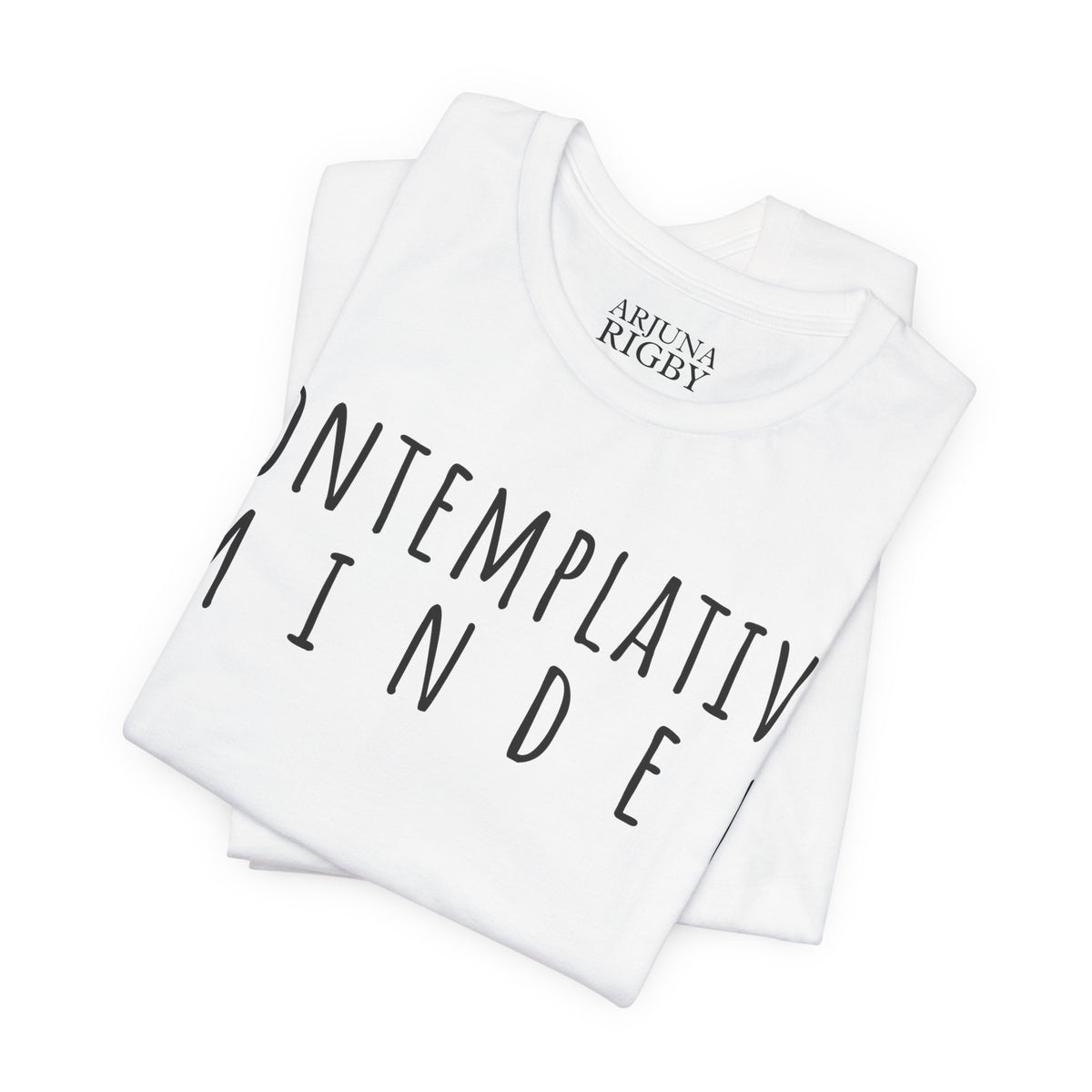 Contemplative Minded T-Shirt - Arjuna Rigby Art and Lifestyle Store