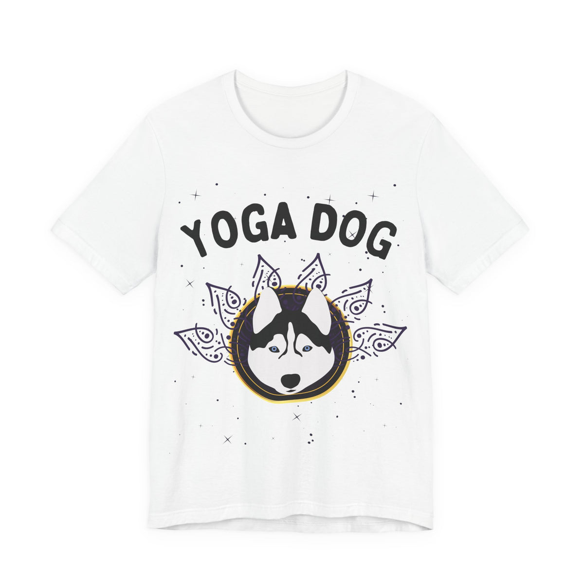Yoga Dog T-Shirt - Arjuna Rigby Art and Lifestyle Store