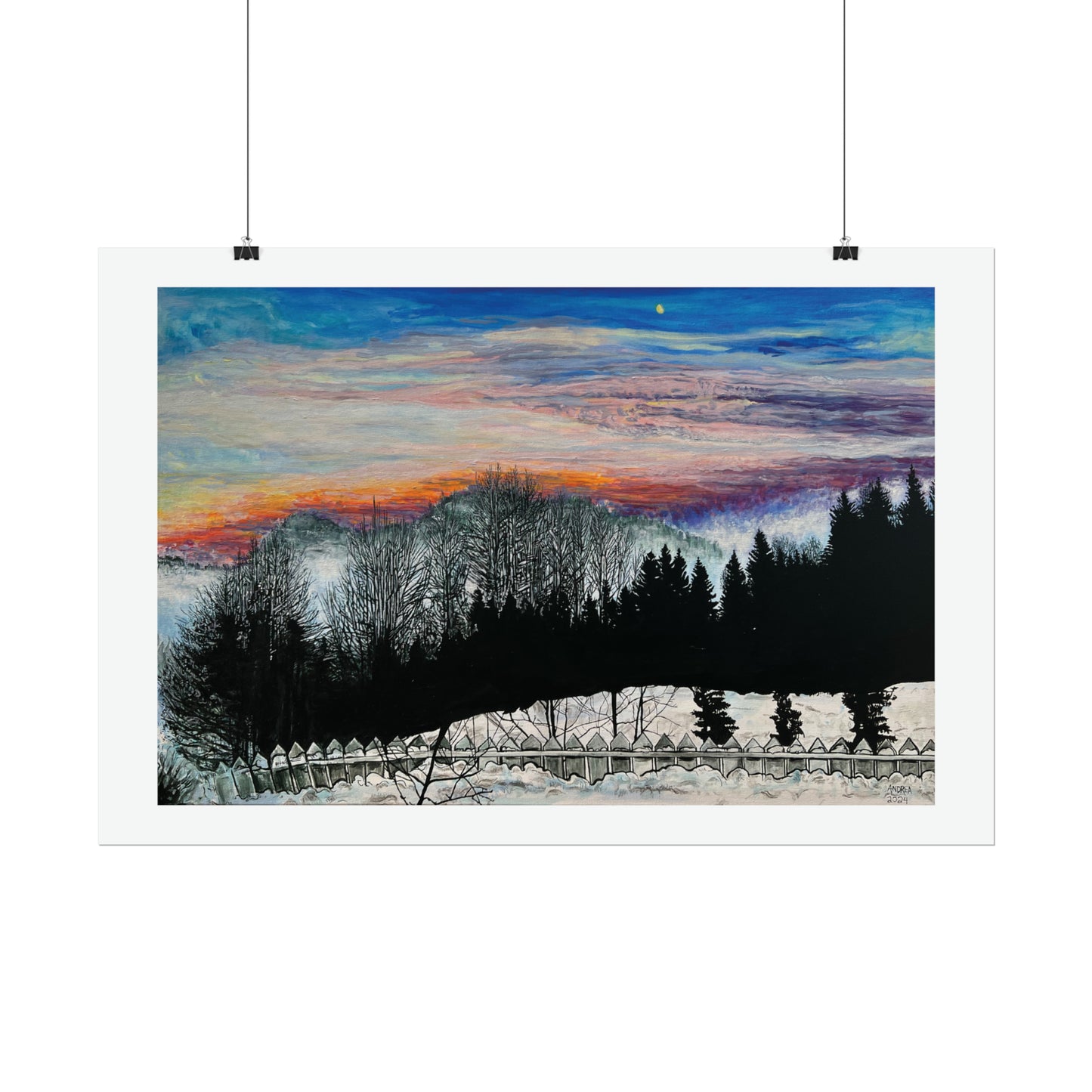 Grua Rolled Fine Art Print