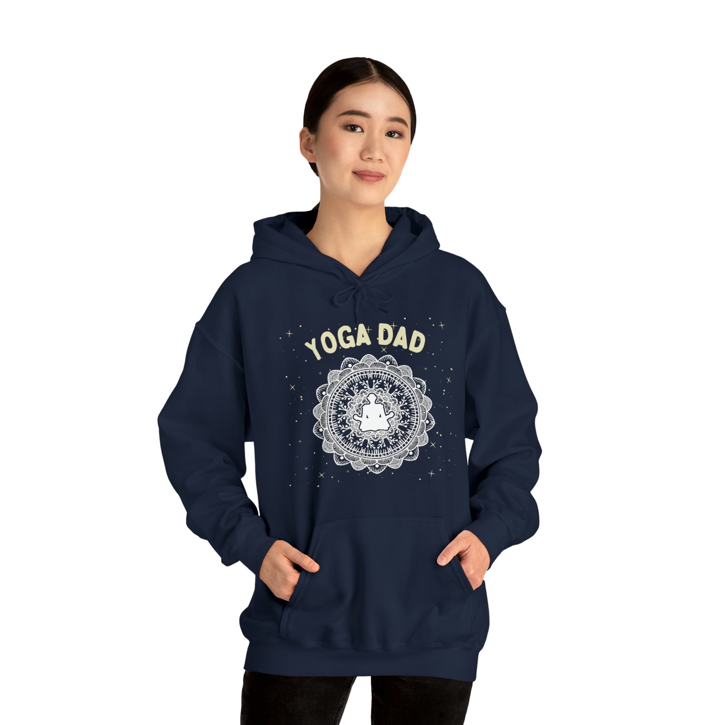 Yoga Dad Hoodie - Arjuna Rigby Art and Lifestyle Store