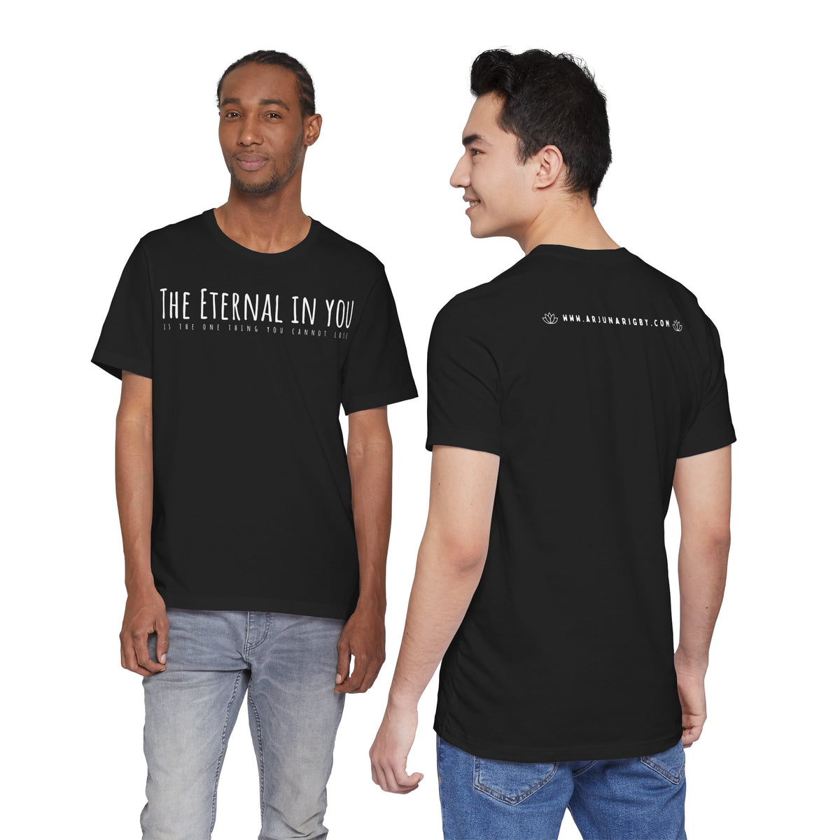 The Eternal in You T-Shirt - Arjuna Rigby Art and Lifestyle Store