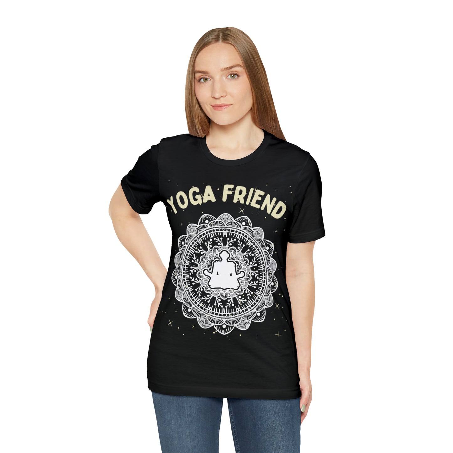 Yoga Friend T-Shirt - Arjuna Rigby Art and Lifestyle Store
