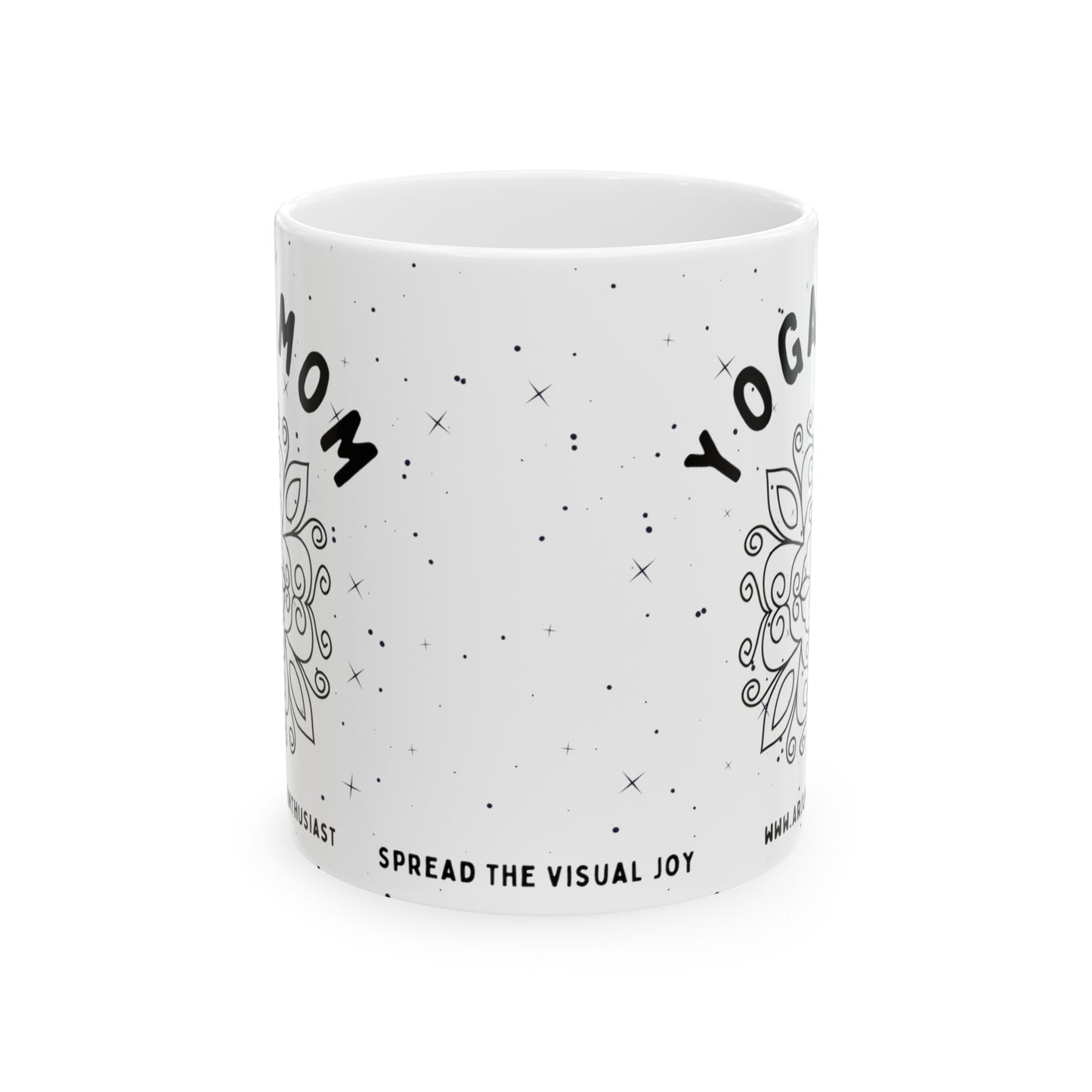 Yoga Mom Mug - Arjuna Rigby Art and Lifestyle Store