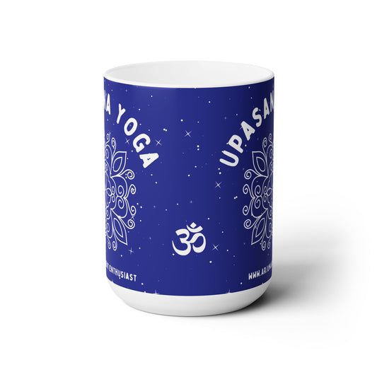 Upasana Yoga Large Ceramic Mug