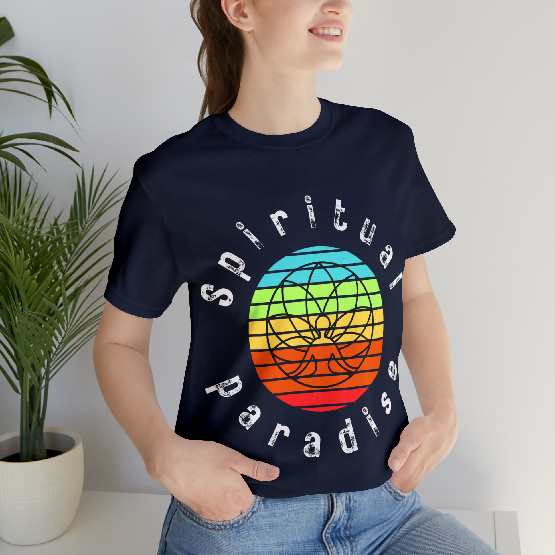 Spiritual Paradise T-Shirt - Arjuna Rigby Art and Lifestyle Store