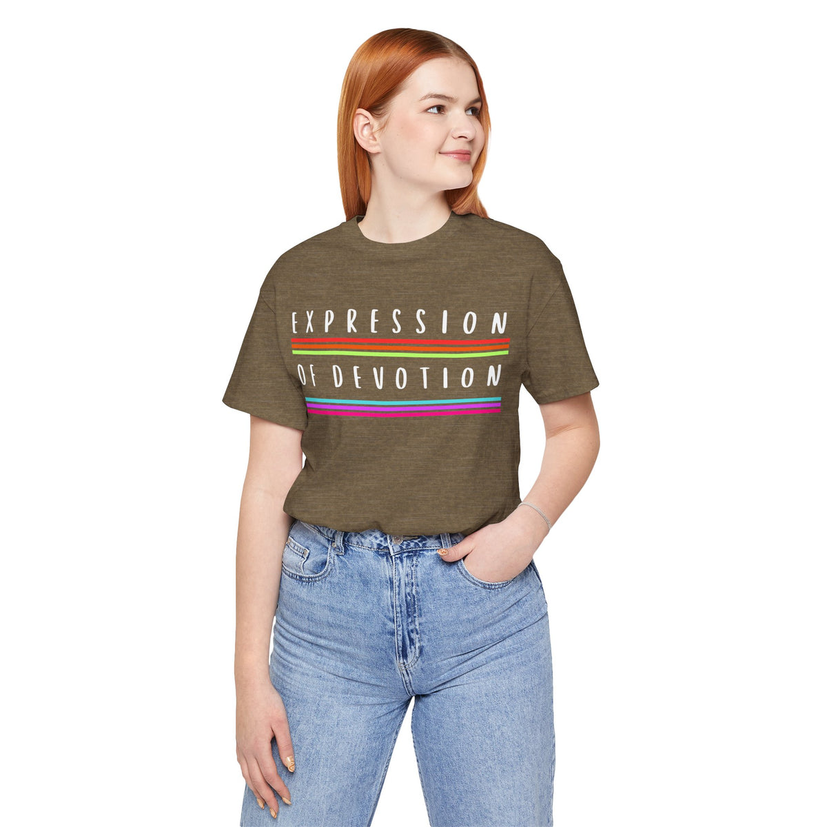 Expression of Devotion T-Shirt - Arjuna Rigby Art and Lifestyle Store