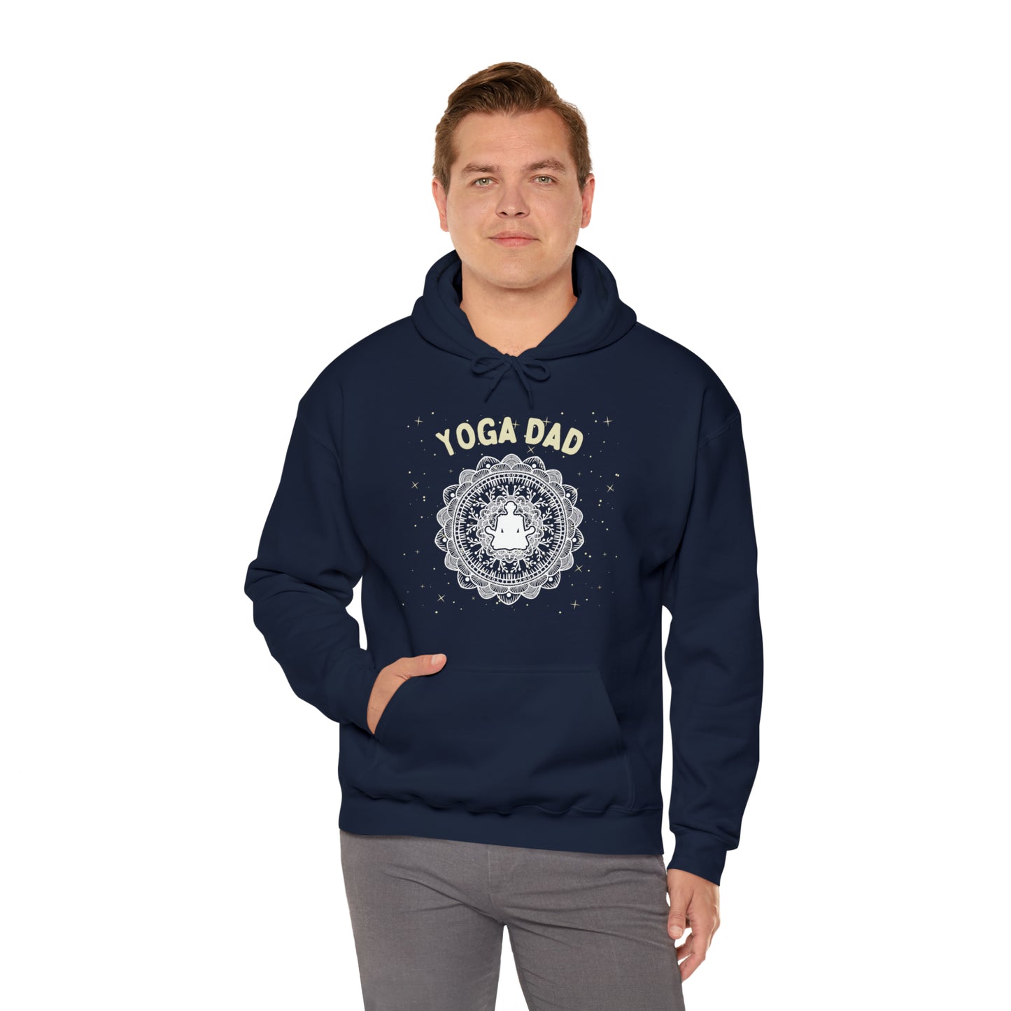 Yoga Dad Hoodie - Arjuna Rigby Art and Lifestyle Store