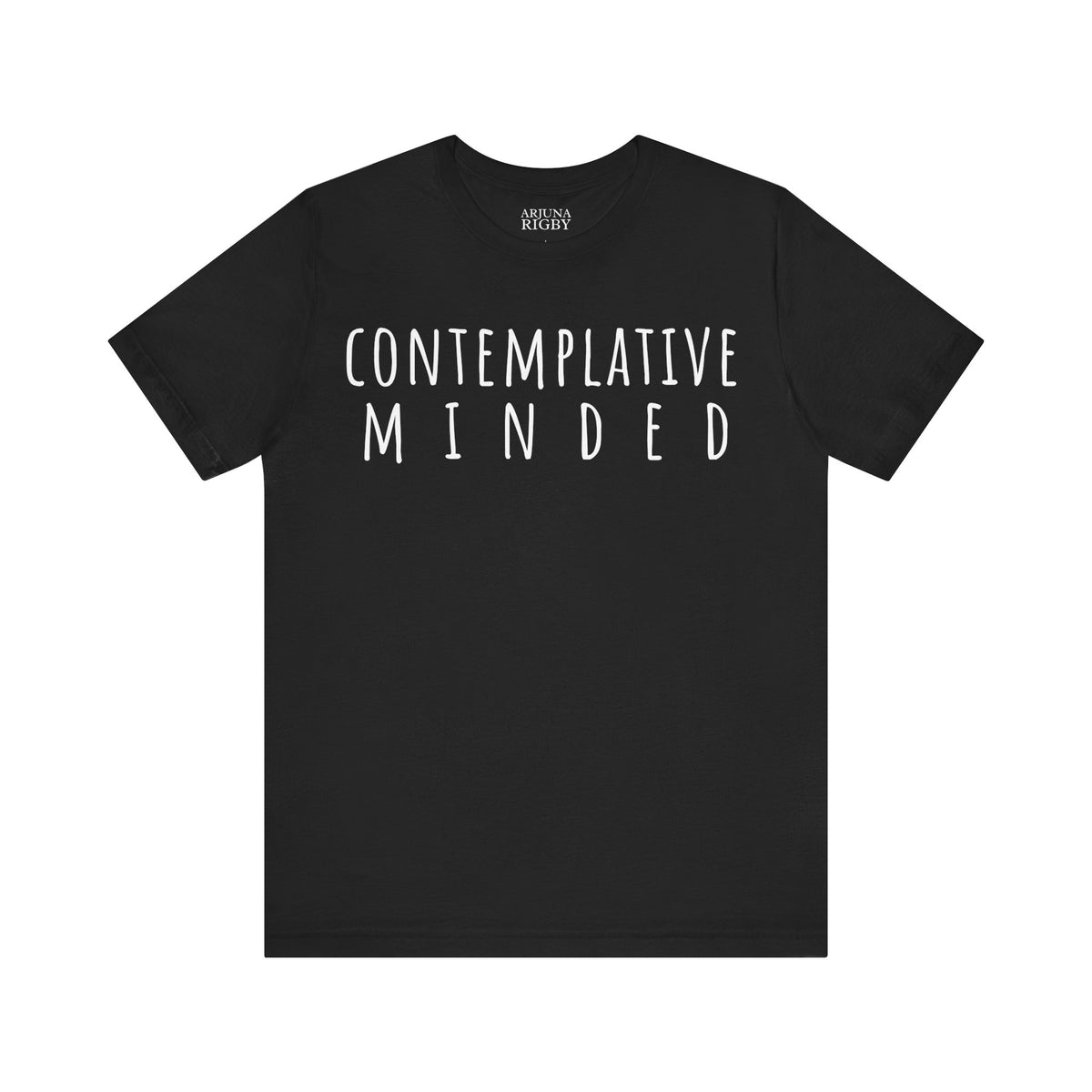 Contemplative Minded T-Shirt - Arjuna Rigby Art and Lifestyle Store