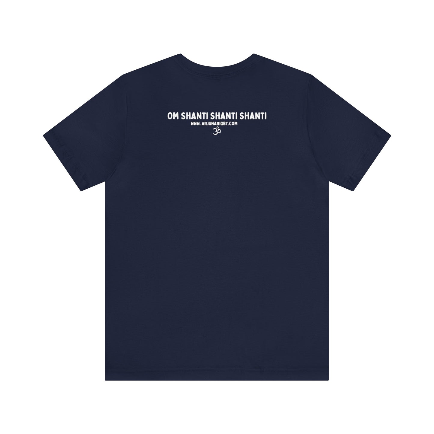 A Little Bit of OM Goes a Long Way T-Shirt - Arjuna Rigby Art and Lifestyle Store