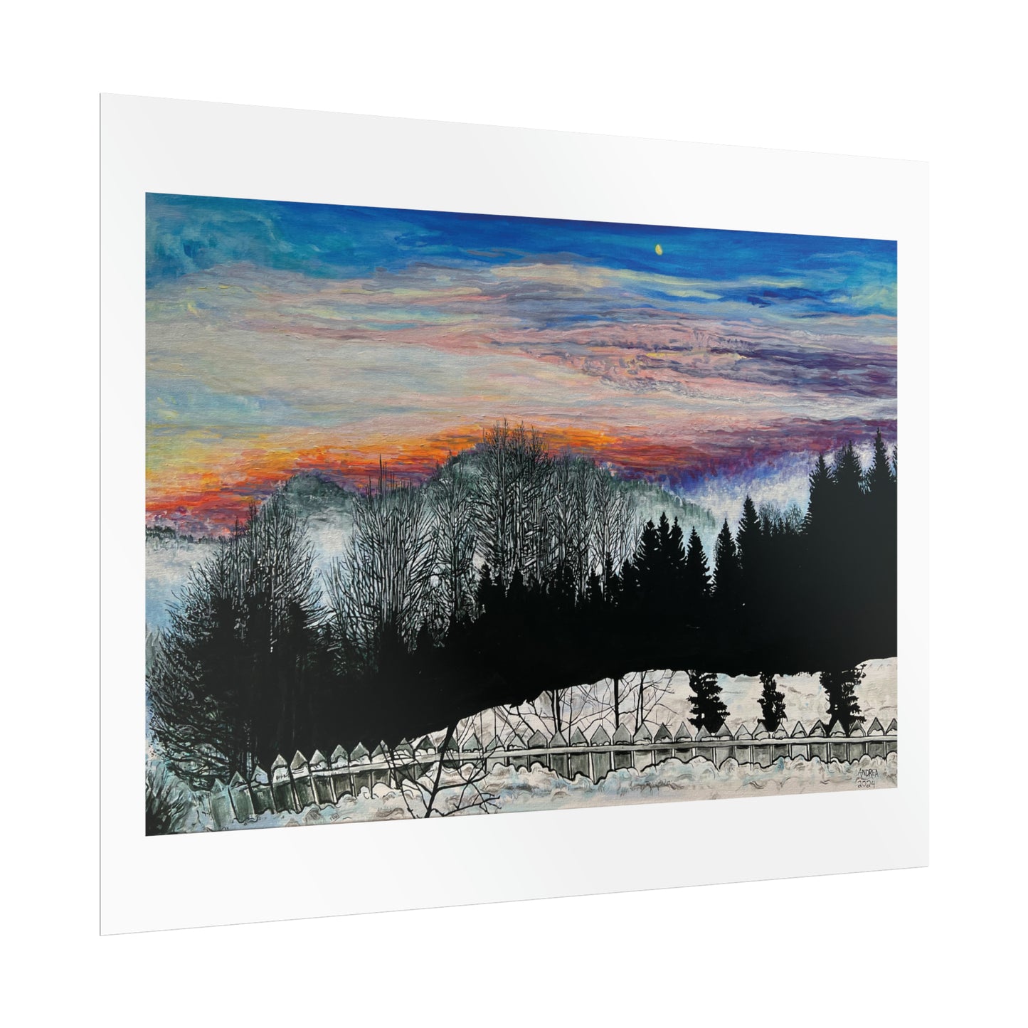 Grua Rolled Fine Art Print