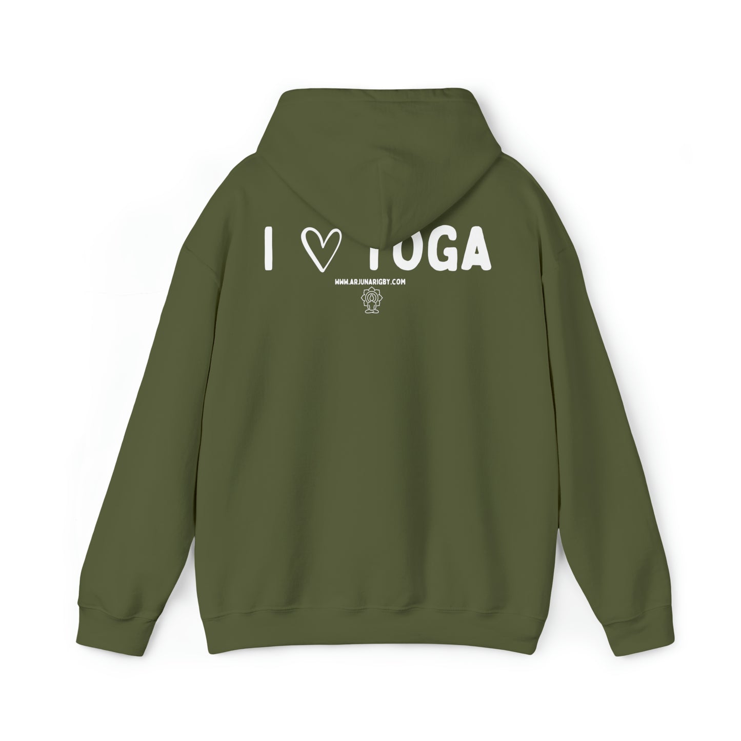 Yoga Dad Hoodie - Arjuna Rigby Art and Lifestyle Store