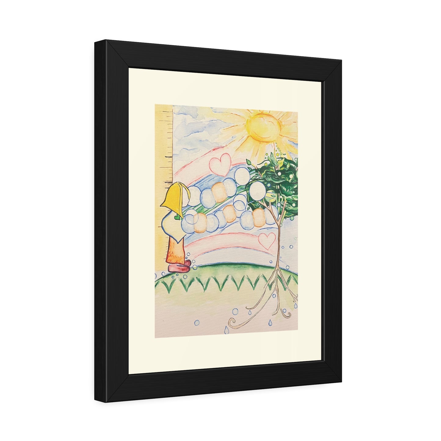 And Together We Grow Framed Fine Art Print