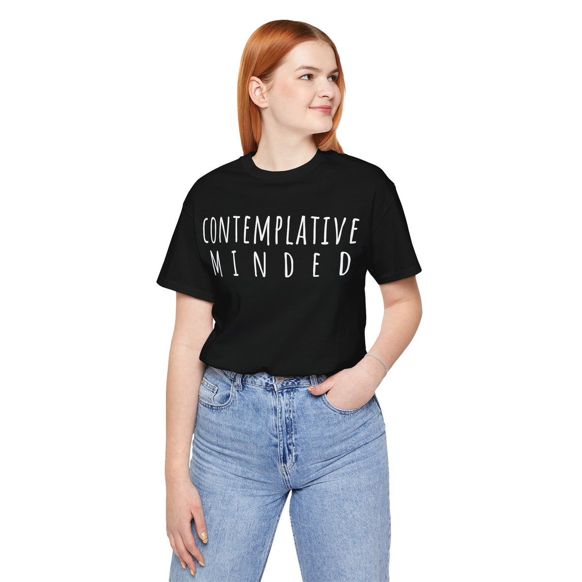 Contemplative Minded T-Shirt - Arjuna Rigby Art and Lifestyle Store
