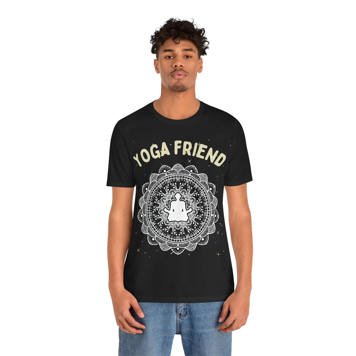 Yoga Friend T-Shirt - Arjuna Rigby Art and Lifestyle Store
