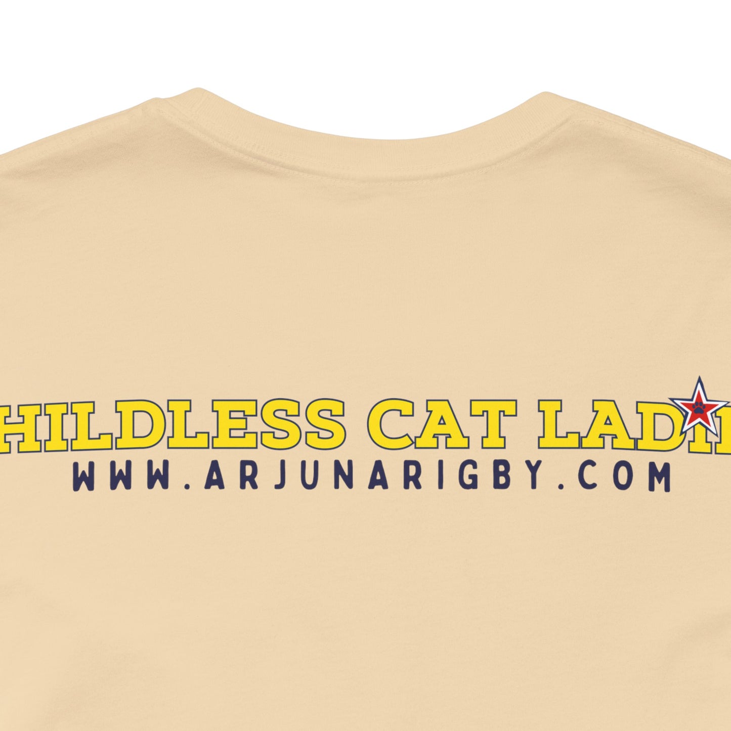 Arjuna Rigby Art & Lifestyle Groovy Like That Childless Cat Lady T-Shirt