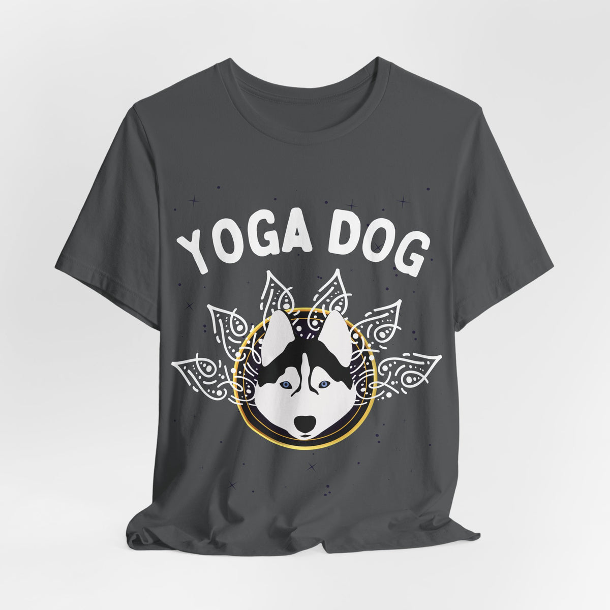Yoga Dog T-Shirt - Arjuna Rigby Art and Lifestyle Store