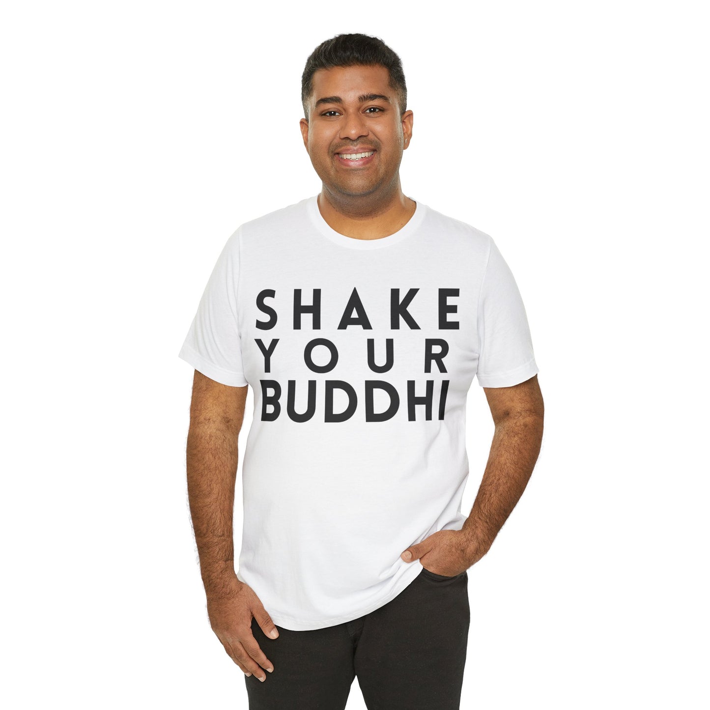 Shake Your Buddhi T-Shirt - Arjuna Rigby Art and Lifestyle Store