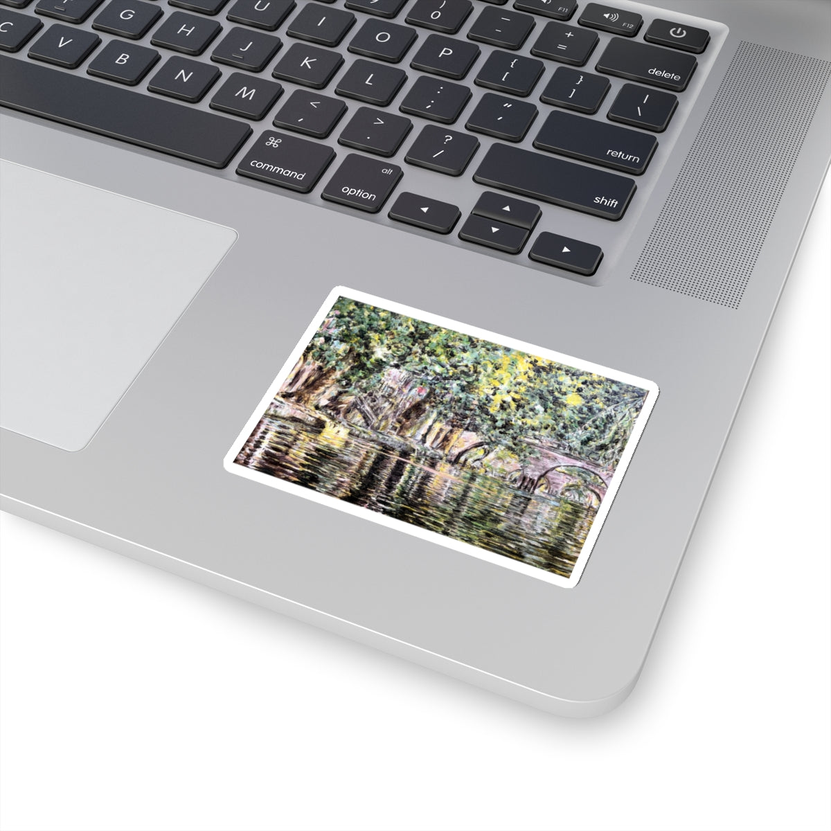 Utrecht Canals Sticker - Arjuna Rigby Art and Lifestyle Store
