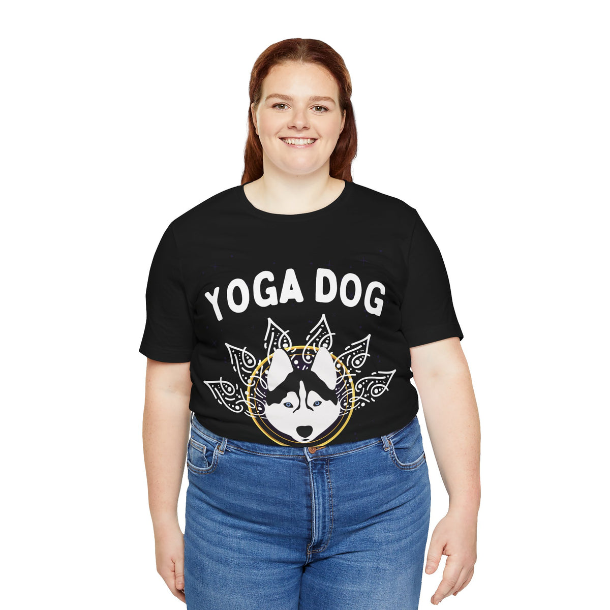 Yoga Dog T-Shirt - Arjuna Rigby Art and Lifestyle Store