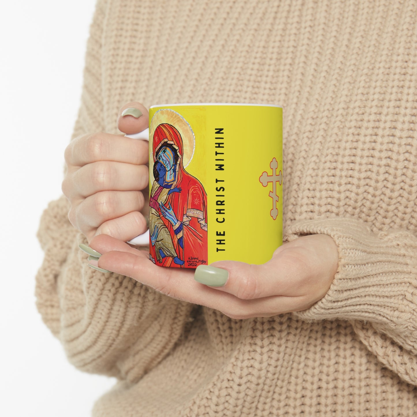 The Christ Within Mug - Arjuna Rigby Art and Lifestyle Store