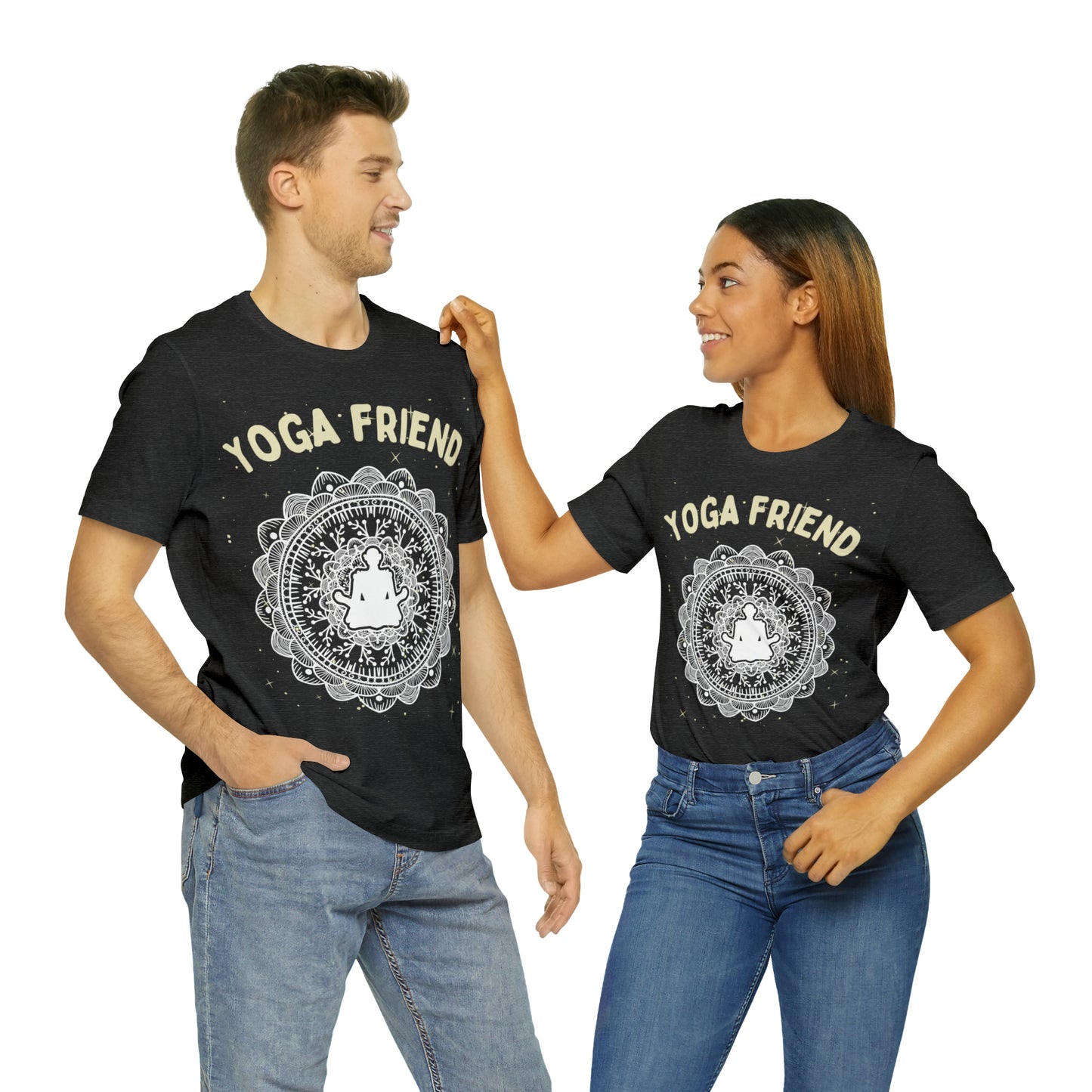 Yoga Friend T-Shirt - Arjuna Rigby Art and Lifestyle Store
