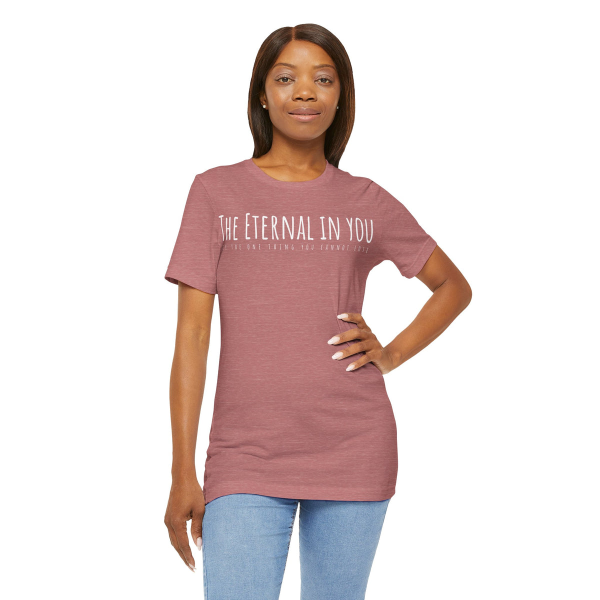The Eternal in You T-Shirt - Arjuna Rigby Art and Lifestyle Store