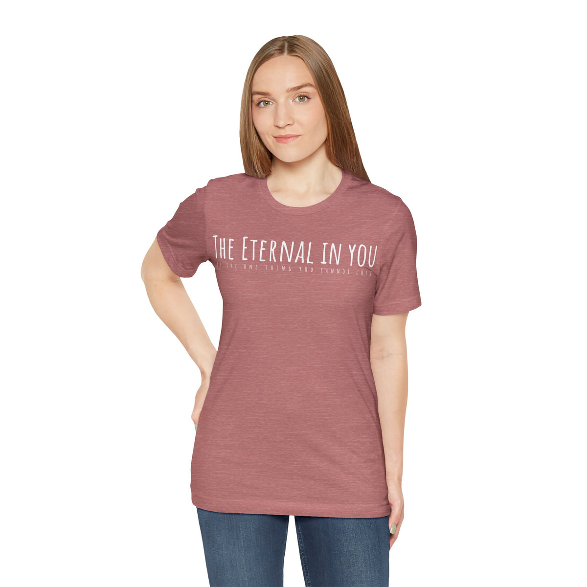 The Eternal in You T-Shirt - Arjuna Rigby Art and Lifestyle Store