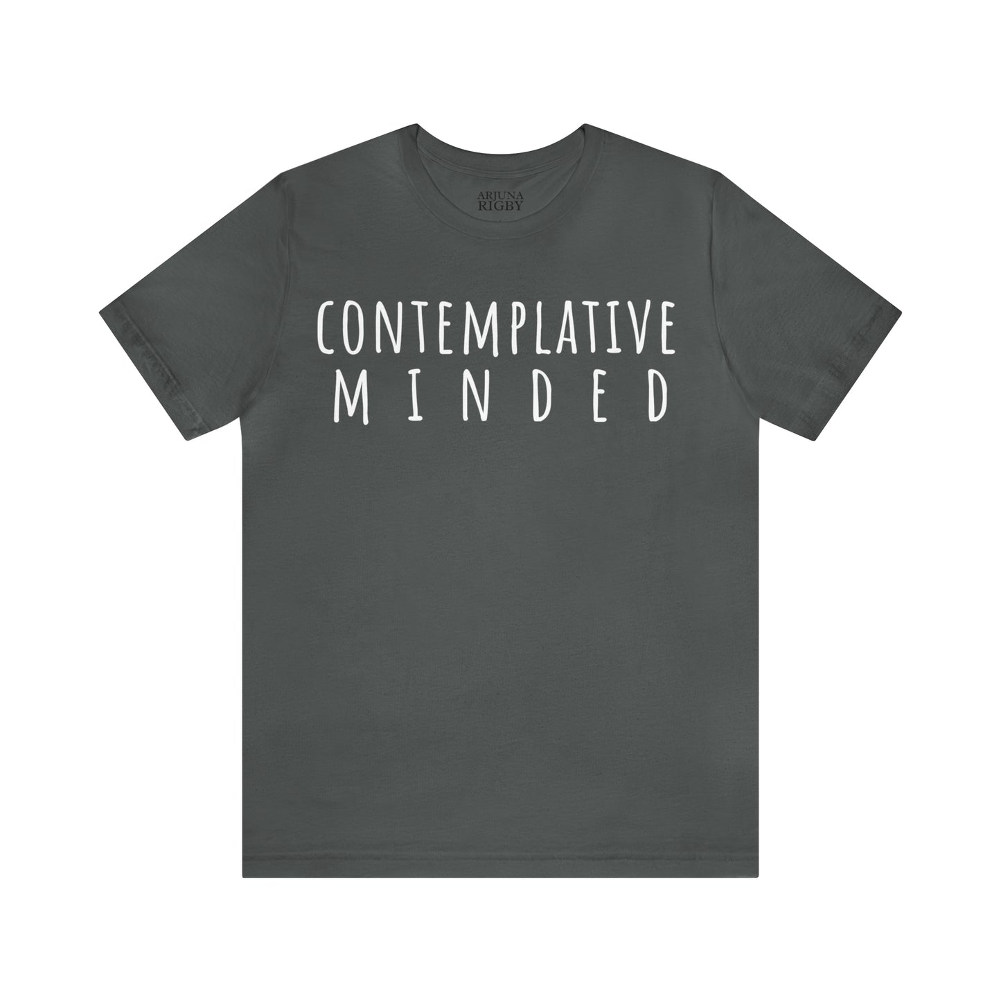 Contemplative Minded T-Shirt - Arjuna Rigby Art and Lifestyle Store
