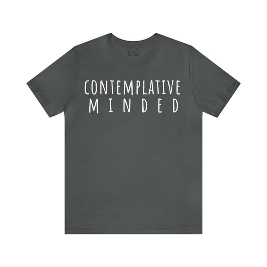 Contemplative Minded T-Shirt - Arjuna Rigby Art and Lifestyle Store