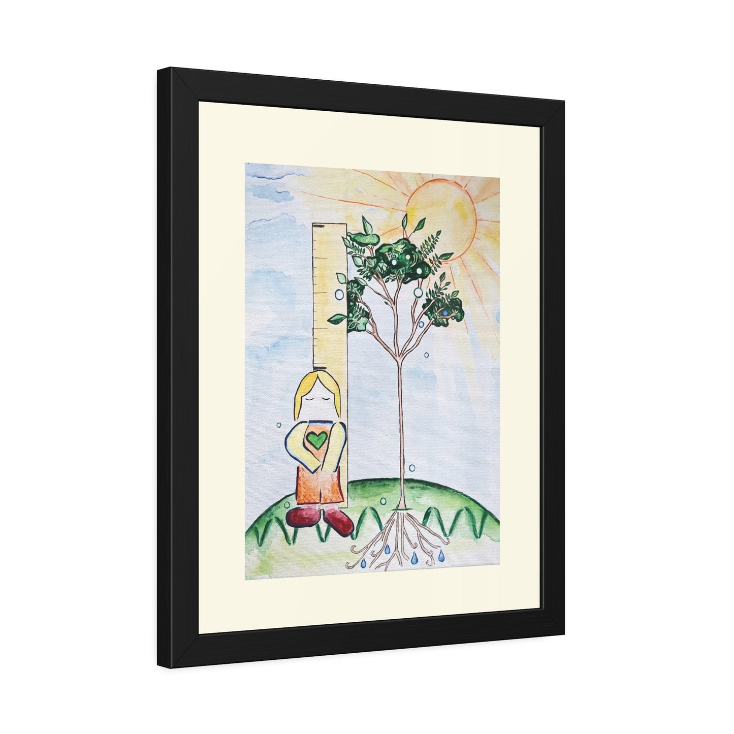 And Together We Grow II Framed Fine Art Print