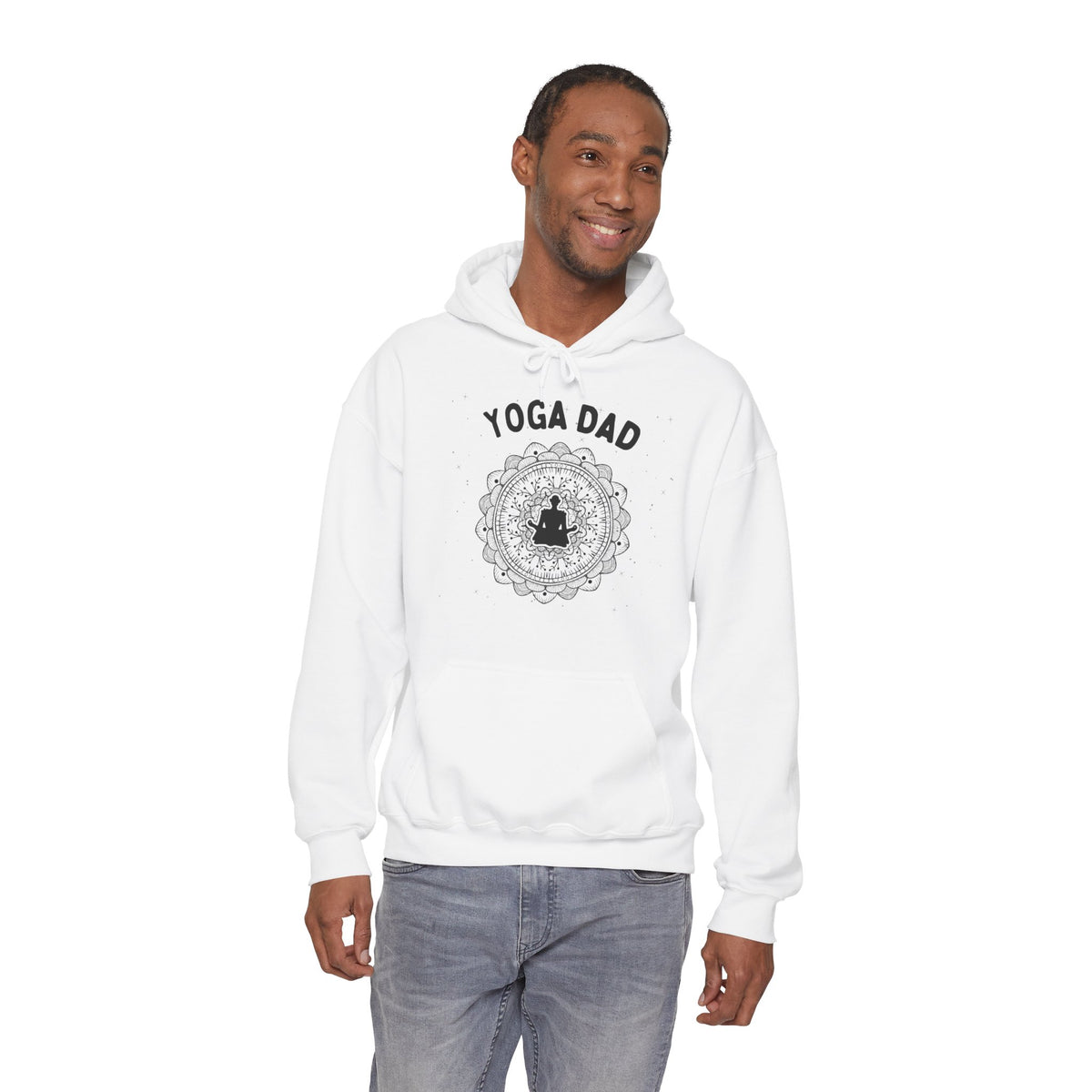 Yoga Dad Hoodie - Arjuna Rigby Art and Lifestyle Store