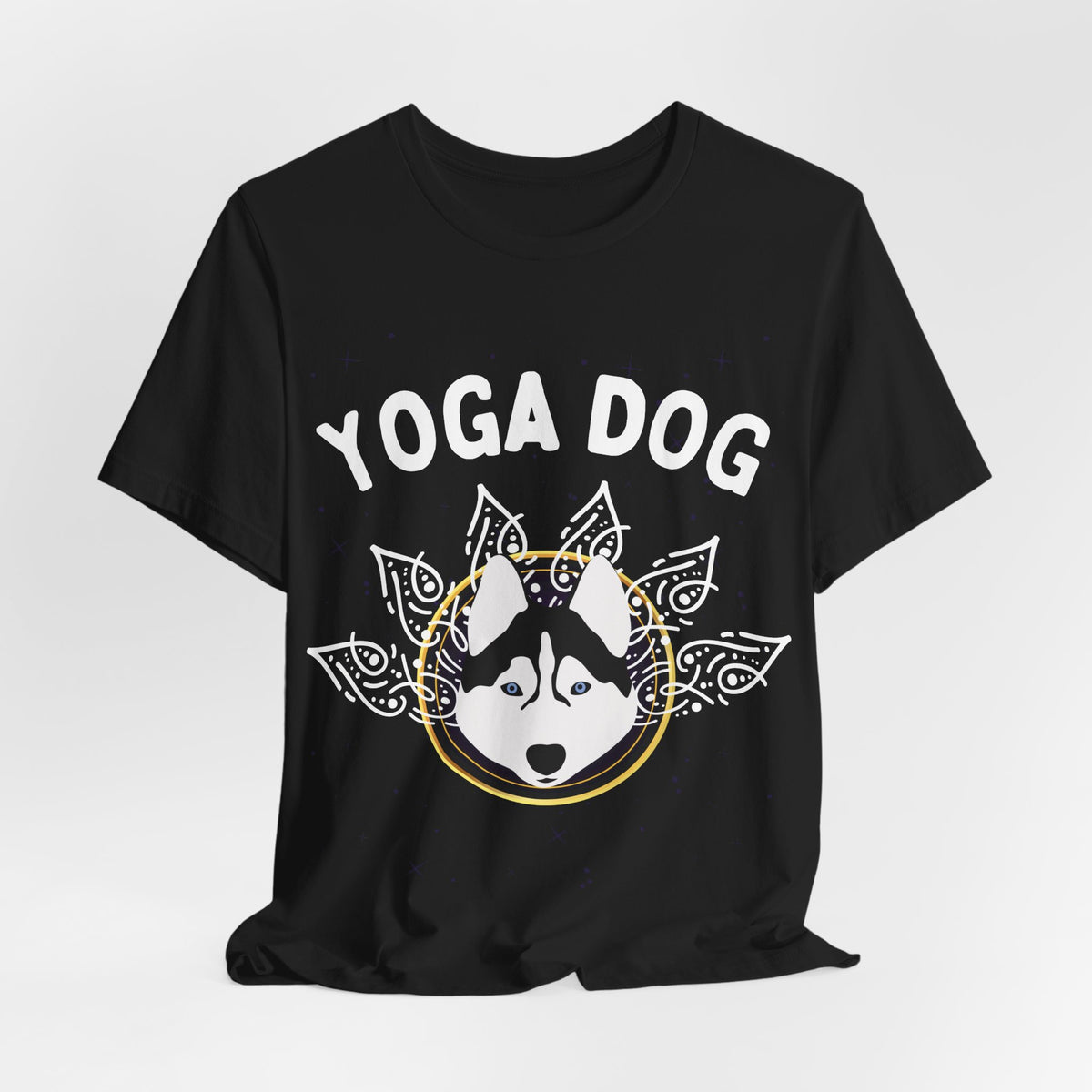 Yoga Dog T-Shirt - Arjuna Rigby Art and Lifestyle Store