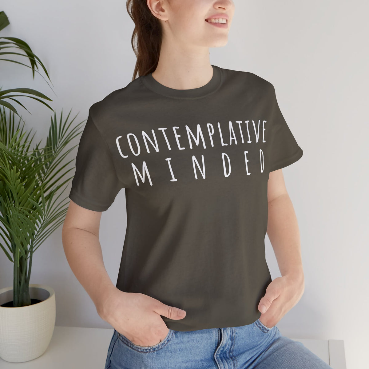 Contemplative Minded T-Shirt - Arjuna Rigby Art and Lifestyle Store