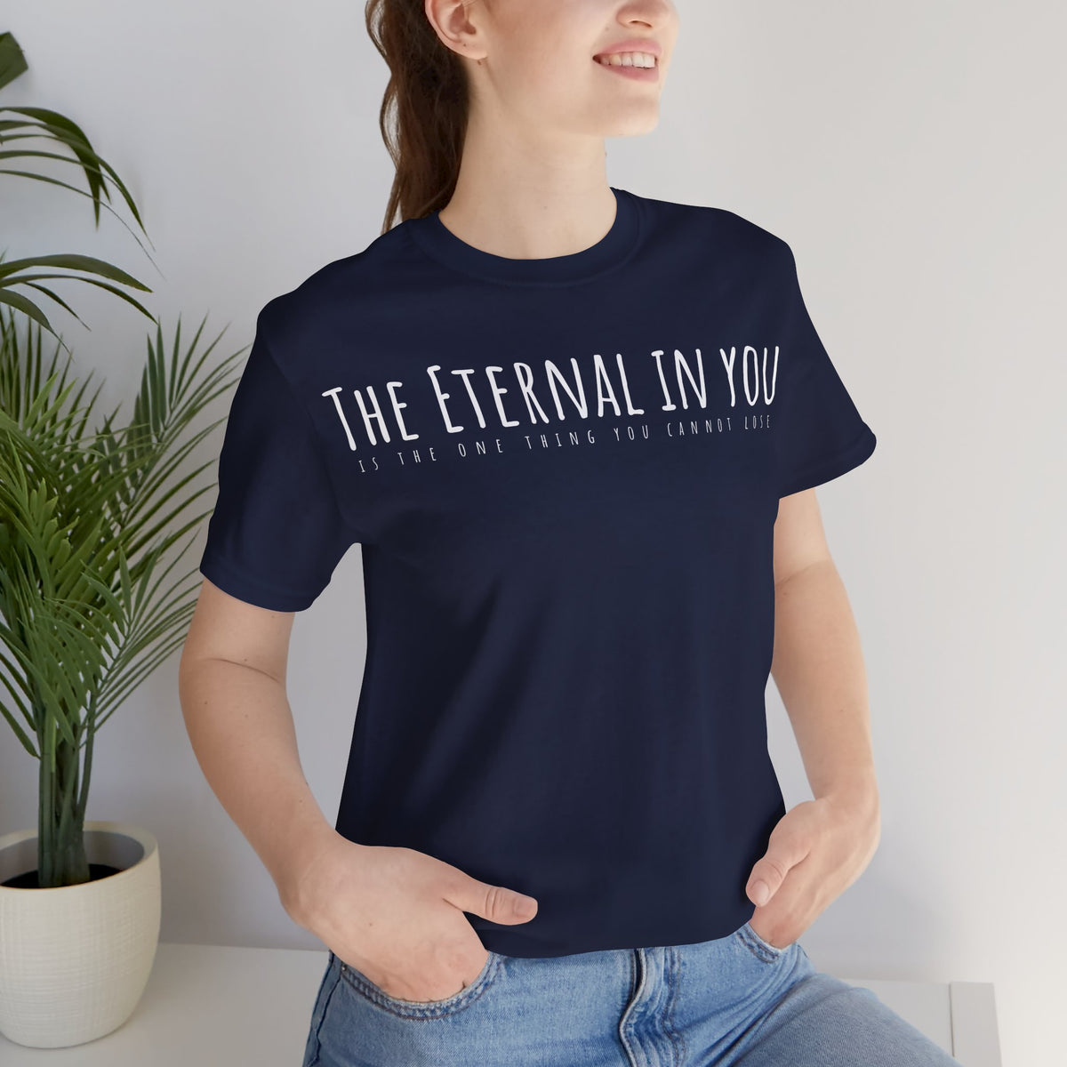 The Eternal in You T-Shirt - Arjuna Rigby Art and Lifestyle Store
