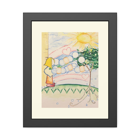 And Together We Grow Framed Fine Art Print