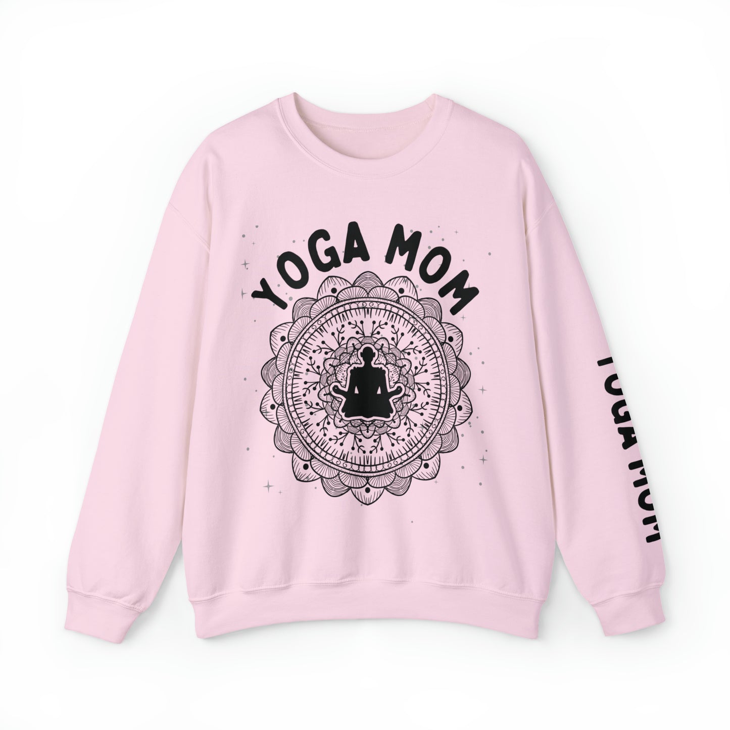 Yoga Mom Crewneck Sweatshirt - Arjuna Rigby Art and Lifestyle Store