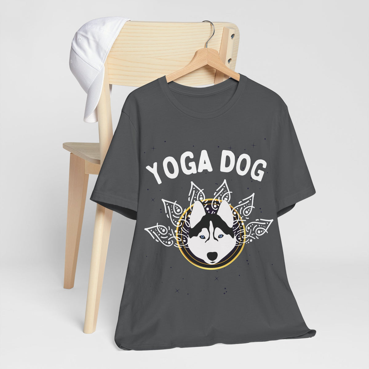 Yoga Dog T-Shirt - Arjuna Rigby Art and Lifestyle Store