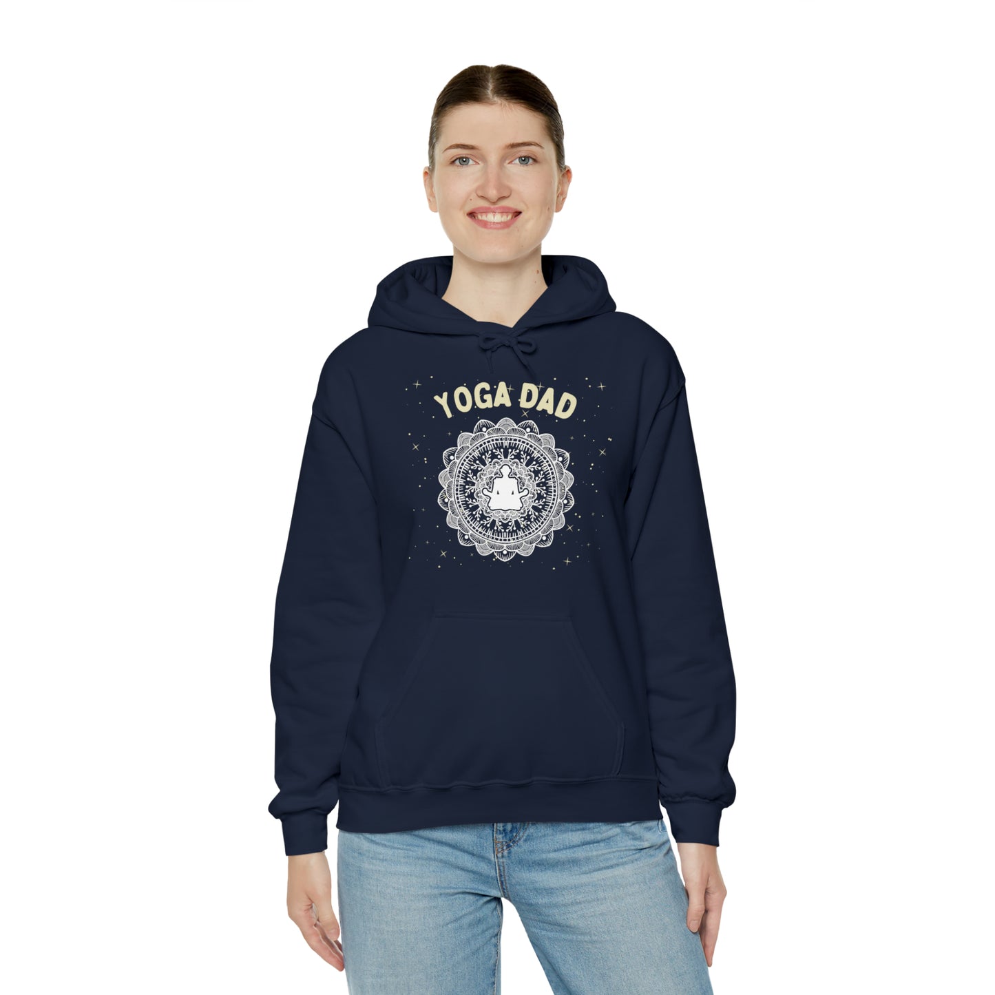 Yoga Dad Hoodie - Arjuna Rigby Art and Lifestyle Store