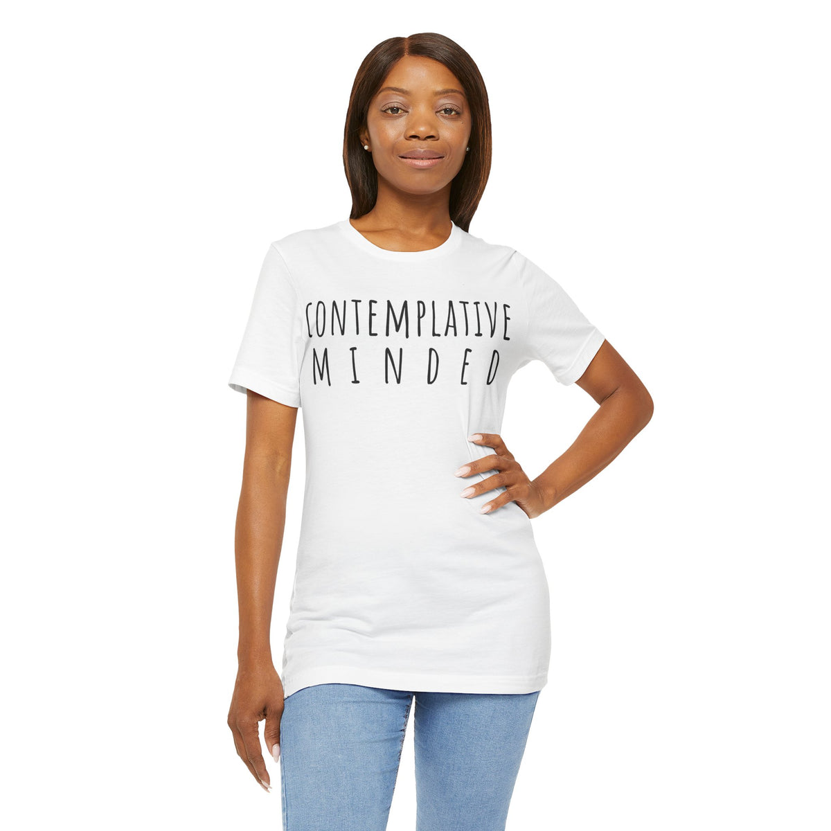 Contemplative Minded T-Shirt - Arjuna Rigby Art and Lifestyle Store