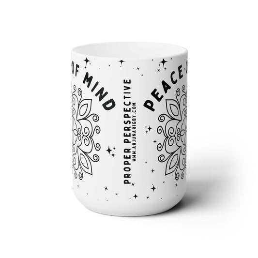Peace of Mind Jumbo Size Mug