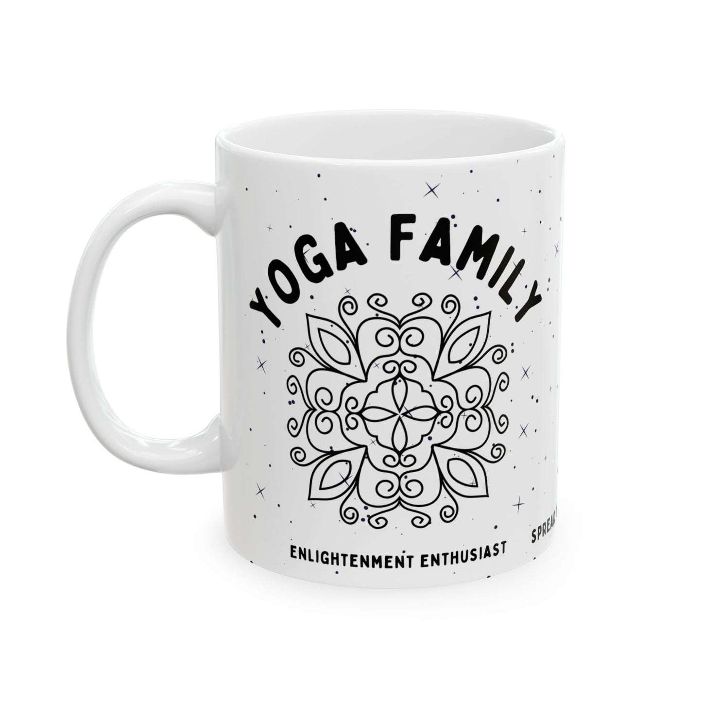 Yoga Family Mug - Arjuna Rigby Art and Lifestyle Store