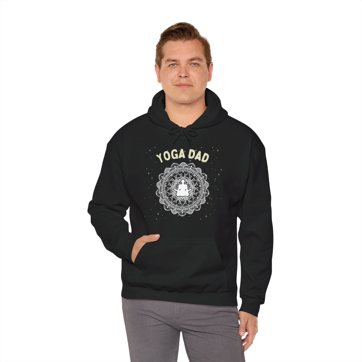 Yoga Dad Hoodie - Arjuna Rigby Art and Lifestyle Store