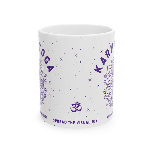 Karma Yoga Ceramic Mug