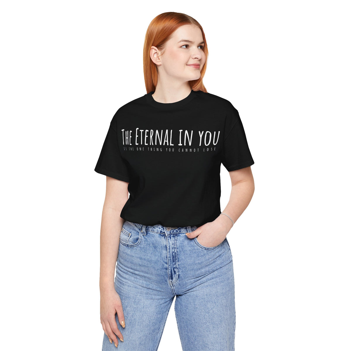 The Eternal in You T-Shirt - Arjuna Rigby Art and Lifestyle Store